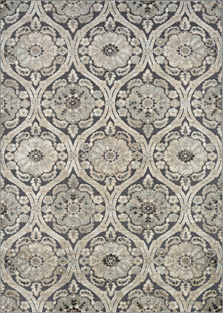 Couristan Cire` Cherrington Smoke/Antique Cream Area Rug main image