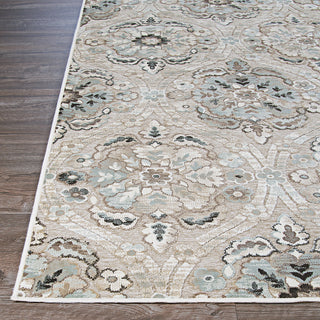 Couristan Cire` Cherrington Greige/Antique Cream Area Rug