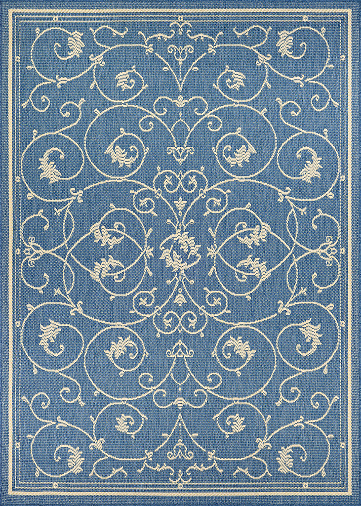 Couristan Recife Veranda Champ/Blue Area Rug main image