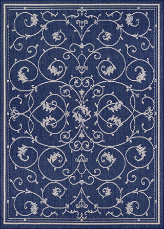 Couristan Recife Veranda Ivory/Indigo Area Rug main image