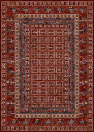 Couristan Old World Classics Pazyrk Antique Red Area Rug