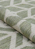 Couristan Recife Garden Key Sage/Champagne Area Rug Detail Image