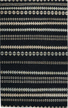 Capel Genevieve Gorder Scandinavian Stripe 1715 Ebony Beige Area Rug Rectangle/Vertical Stripe Rectangle
