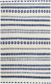 Capel Genevieve Gorder Scandinavian Stripe 1715 Natural Blue Area Rug main image