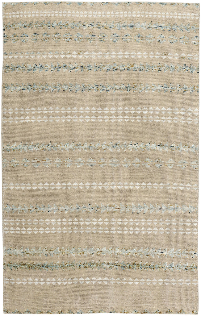 Capel Genevieve Gorder Scandinavian Stripe 1715 Beige Smoke Area Rug main image