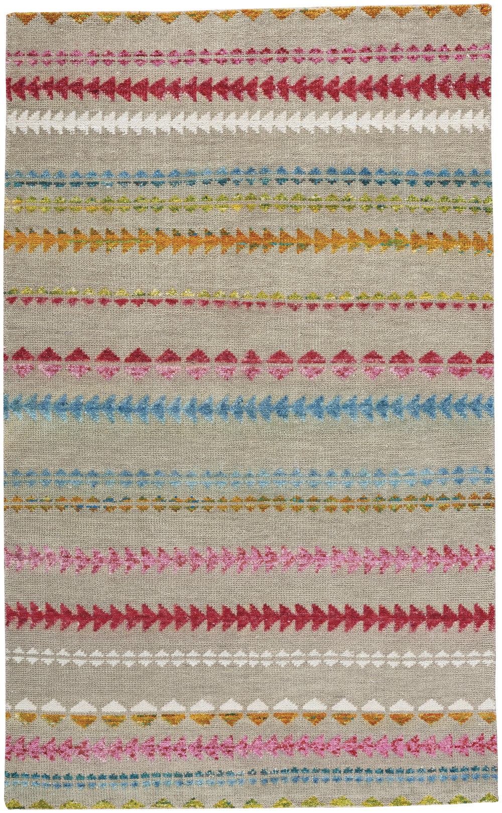 Capel Genevieve Gorder Scandinavian Stripe 1715 Multi Area Rug