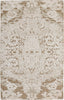 Capel Williamsburg Lahore 1786 Ecru Area Rug Rectangle/Vertical Stripe Rectangle