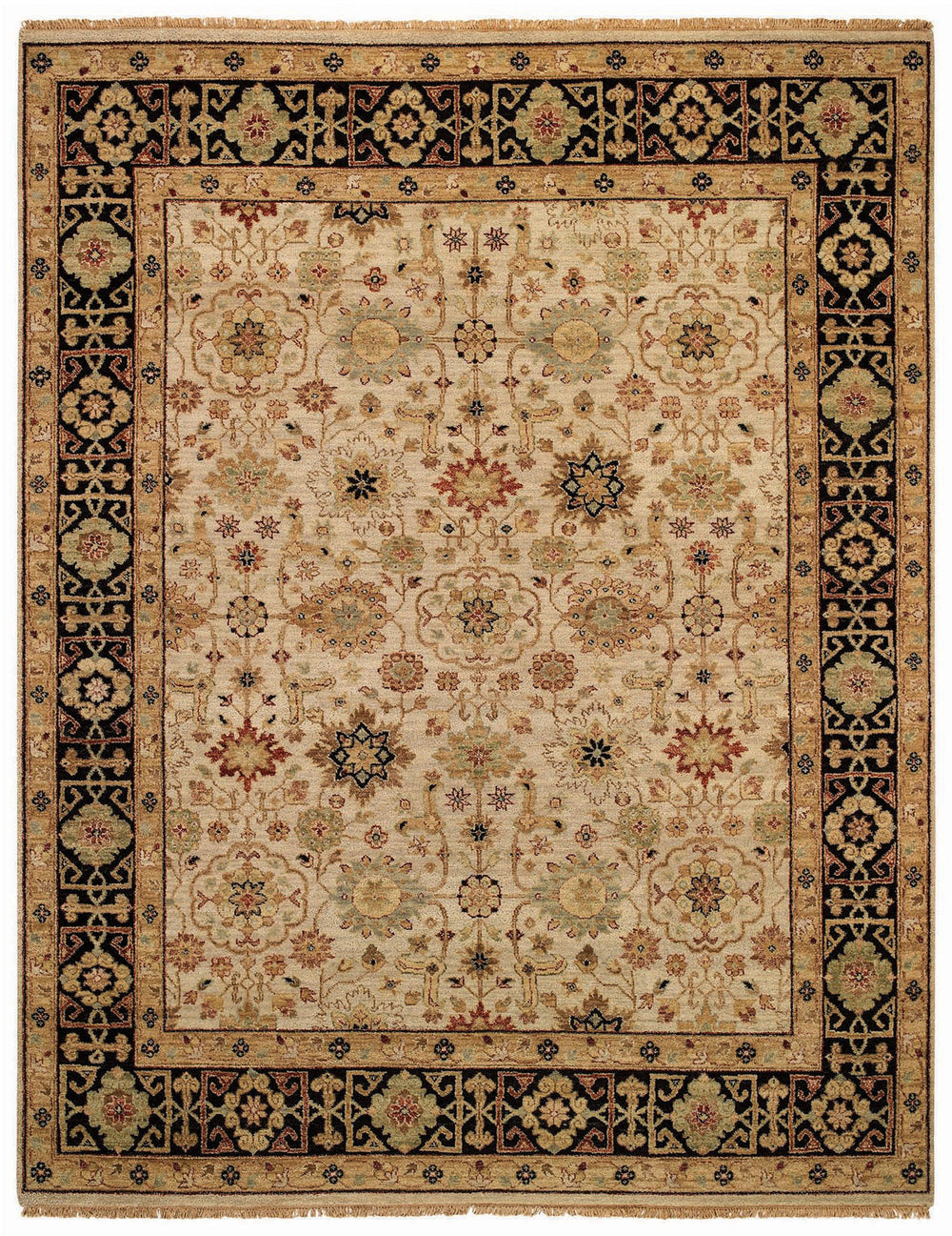 Capel Gloria Kuba 1797 Beige/Ebony 700 Area Rug