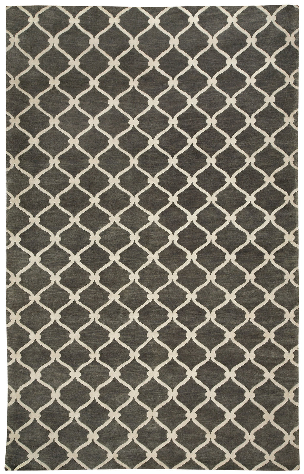 Capel Picket 1928 Light Charcoal 330 Area Rug by COCOCOZY Rugs main image