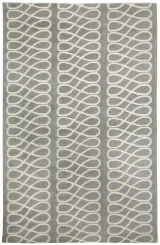 Capel Twirl 1929 Light Charcoal Cream 360 Area Rug main image