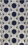 Capel Princeton 1930 Dark Blue 475 Area Rug by COCOCOZY Rugs Rectangle