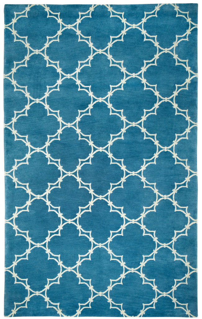 Capel Yale 1931 Bright Blue 450 Area Rug by COCOCOZY Rugs main image