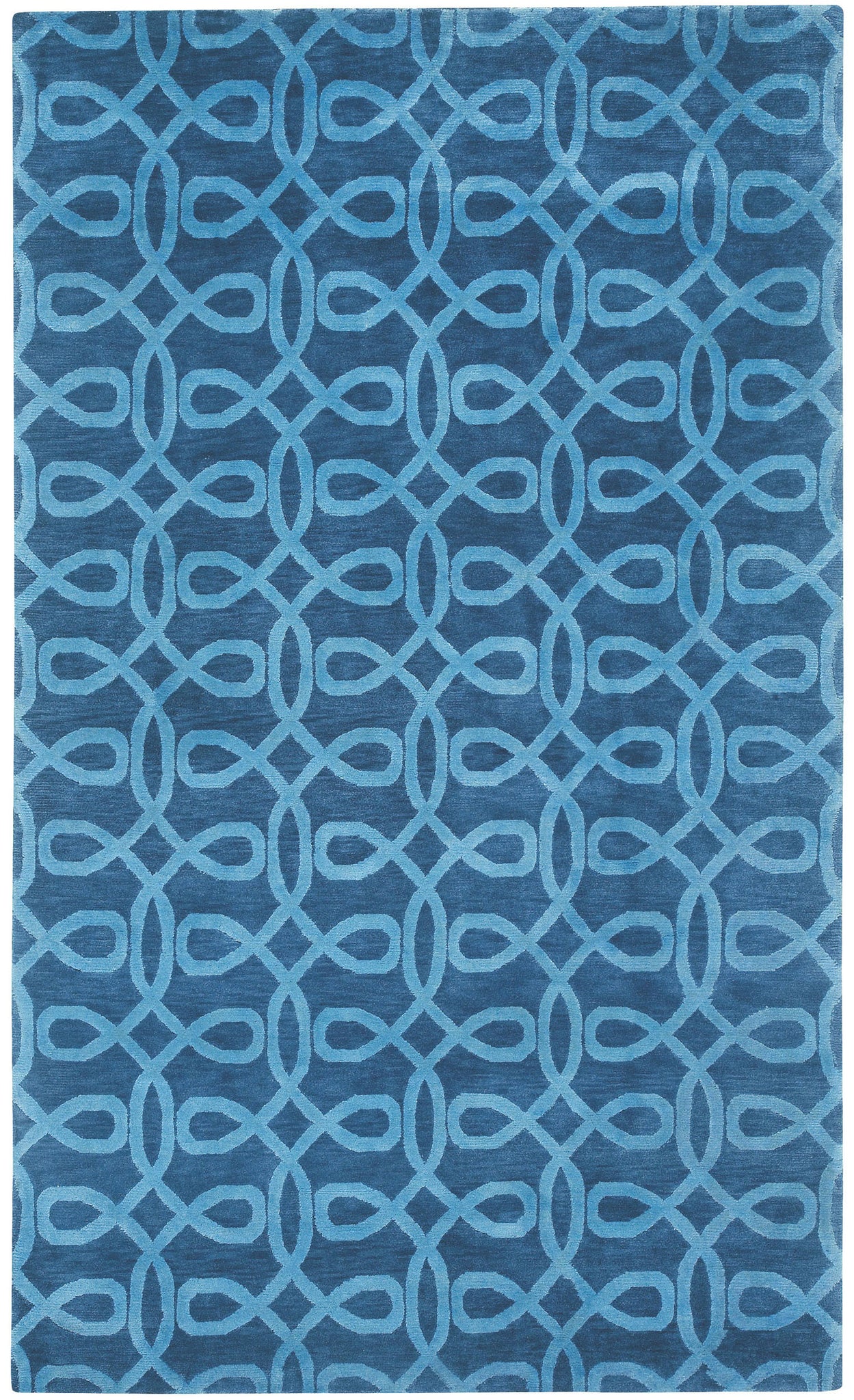 Capel Symphonic 1932 Midnight Blue 440 Area Rug by COCOCOZY Rugs main image