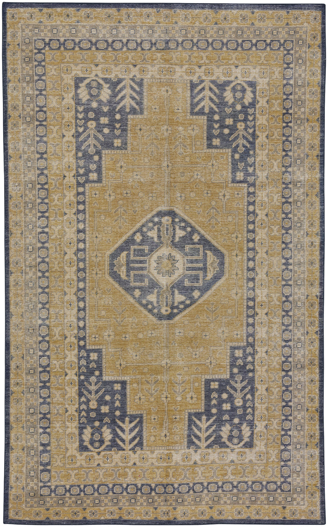 Capel Caria 1940 Golden Dk Blue Area Rug main image
