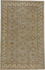 Capel Caria 1940 Fawn Persimmon Area Rug Rectangle/Vertical Stripe Rectangle