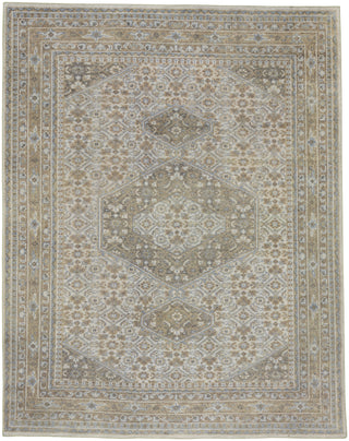 Capel Cannae 1941 Lt Tan Pale Blue Area Rug Rectangle/Vertical Stripe Rectangle