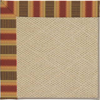 Capel Zoe-Cane Wicker 1990 Saffron Multi Area Rug Rectangle