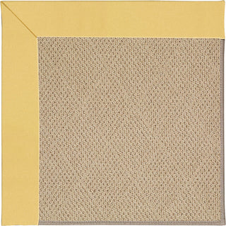 Capel Zoe-Cane Wicker 1990 Lemon Area Rug Rectangle/Vertical Stripe Rectangle