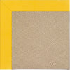 Capel Zoe-Cane Wicker 1990 Summertime Yellow Area Rug Rectangle/Vertical Stripe Rectangle