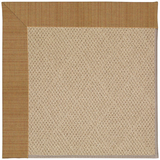 Capel Zoe-Cane Wicker 1990 Golden Area Rug Rectangle/Vertical Stripe Rectangle