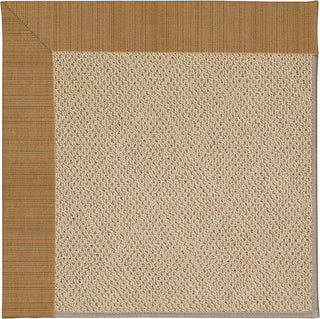 Capel Zoe-Cane Wicker 1990 Golden Area Rug Rectangle/Vertical Stripe Rectangle