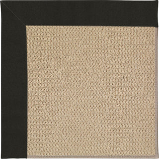 Capel Zoe-Cane Wicker 1990 Ebony Area Rug Rectangle/Vertical Stripe Rectangle