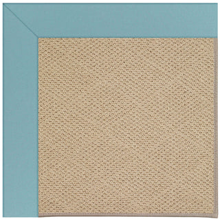 Capel Zoe-Cane Wicker 1990 Bright Blue Area Rug Rectangle/Vertical Stripe Rectangle