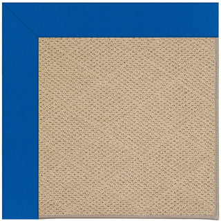 Capel Zoe-Cane Wicker 1990 Reef Blue Area Rug Rectangle/Vertical Stripe Rectangle