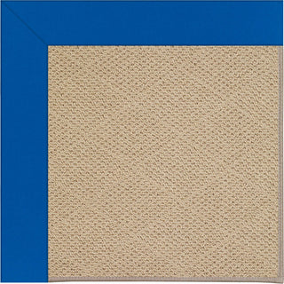 Capel Zoe-Cane Wicker 1990 Reef Blue Area Rug Rectangle/Vertical Stripe Rectangle
