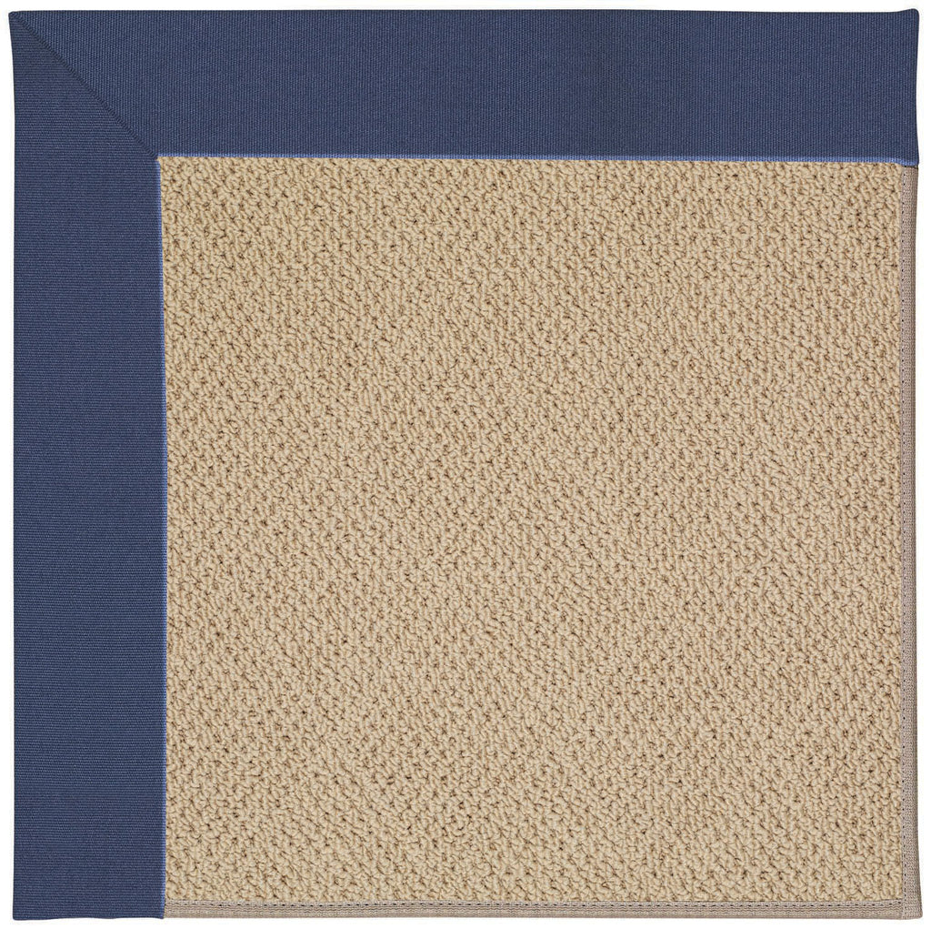 Capel Zoe-Cane Wicker 1990 Blue Area Rug Runner