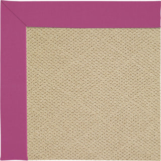 Capel Zoe-Cane Wicker 1990 Fuchsia Area Rug Rectangle/Vertical Stripe Rectangle