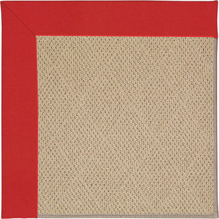 Capel Zoe-Cane Wicker 1990 Red Area Rug Rectangle/Vertical Stripe Rectangle