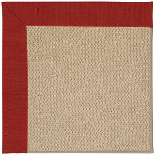 Capel Zoe-Cane Wicker 1990 Tomatoes Area Rug Rectangle/Vertical Stripe Rectangle