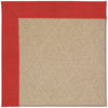 Capel Zoe-Cane Wicker 1990 Red Crimson Area Rug Rectangle/Vertical Stripe Rectangle