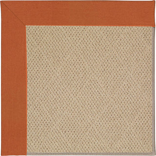 Capel Zoe-Cane Wicker 1990 Russett Area Rug Rectangle/Vertical Stripe Rectangle