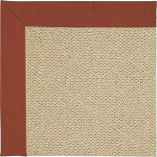 Capel Zoe-Cane Wicker 1990 Strawberry Area Rug Rectangle/Vertical Stripe Rectangle