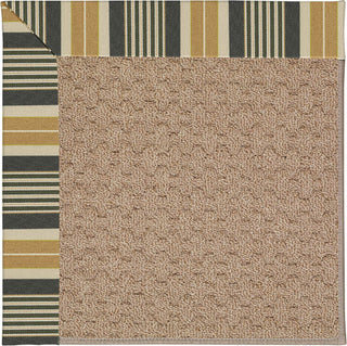 Capel Zoe-Grassy Mountain 1991 Black Stripe Area Rug Runner