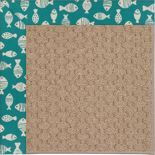 Capel Zoe-Grassy Mountain 1991 Sea Green Area Rug Rectangle/Vertical Stripe Rectangle