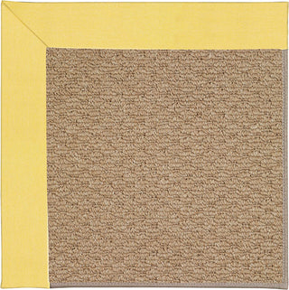 Capel Zoe-Raffia 1992 Yellow Area Rug Rectangle/Vertical Stripe Rectangle