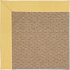 Capel Zoe-Raffia 1992 Lemon Area Rug Rectangle/Vertical Stripe Rectangle