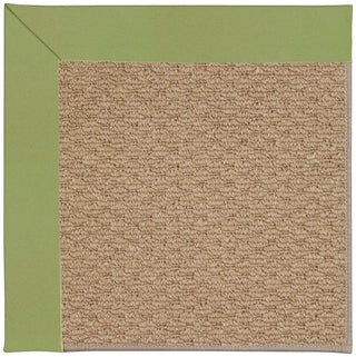 Capel Zoe-Raffia 1992 Green Area Rug Rectangle/Vertical Stripe Rectangle
