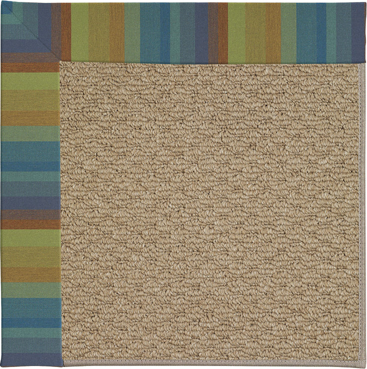 Capel Zoe-Raffia 1992 Green Blue Area Rug main image