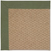 Capel Zoe-Raffia 1992 Plant Green Area Rug Rectangle/Vertical Stripe Rectangle