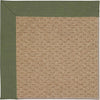 Capel Zoe-Raffia 1992 Plant Green Area Rug Rectangle/Vertical Stripe Rectangle