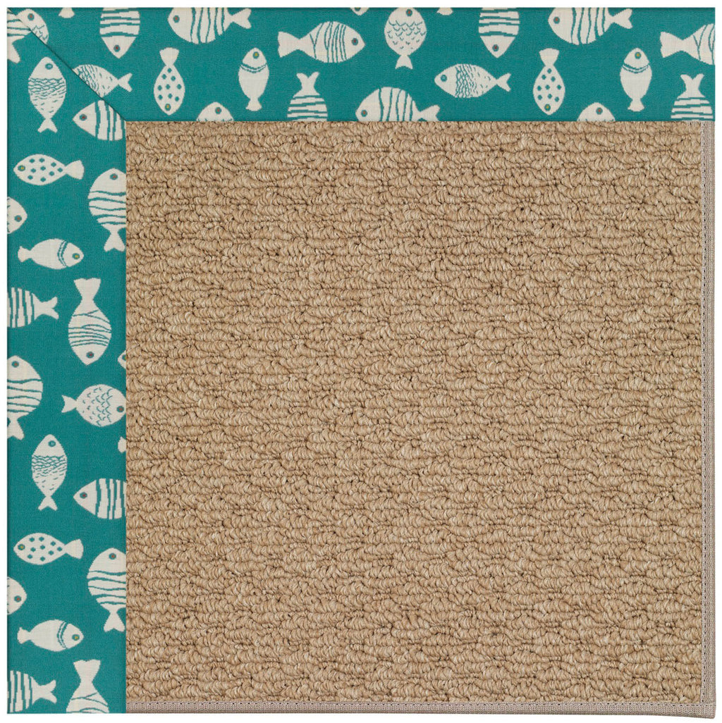 Capel Zoe-Raffia 1992 Sea Green Area Rug main image