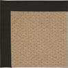 Capel Zoe-Raffia 1992 Ebony Area Rug Rectangle/Vertical Stripe Rectangle