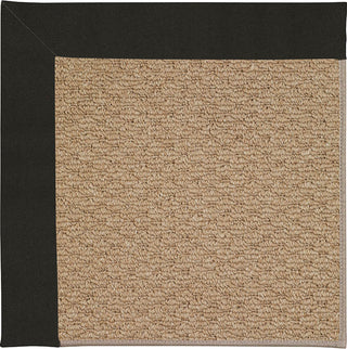 Capel Zoe-Raffia 1992 Ebony Area Rug Rectangle/Vertical Stripe Rectangle