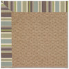 Capel Zoe-Raffia 1992 Blue Stripe Area Rug main image