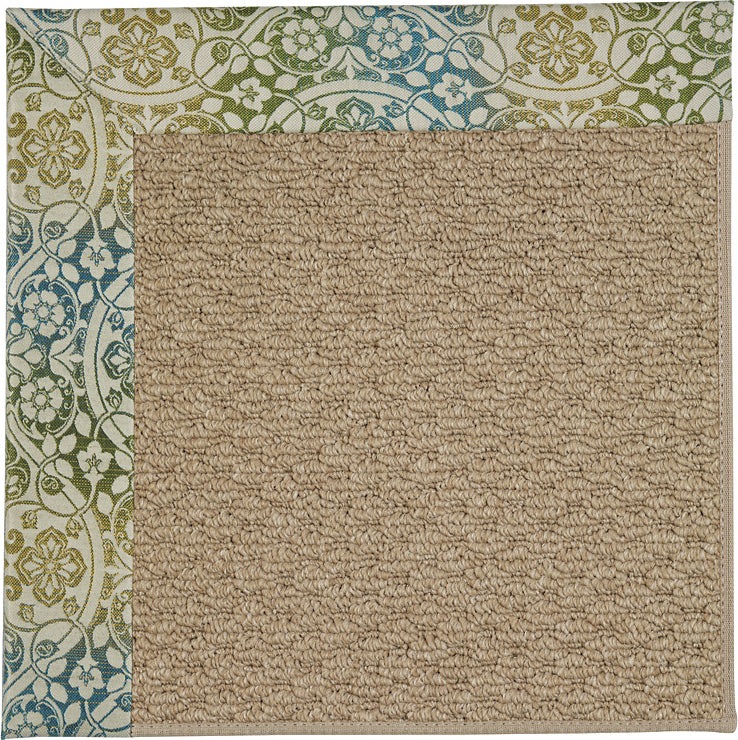 Capel Zoe-Raffia 1992 Blue Green Area Rug main image