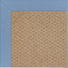 Capel Zoe-Raffia 1992 Medium Blue Area Rug Rectangle/Vertical Stripe Rectangle